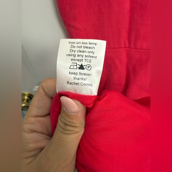 Rachel Comey Sleeveless Pink Wool Dress Size 0 Quiet Luxury Minimalist Designer - Picture 8 of 13